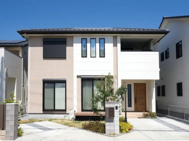 施工した住まいの外観